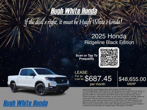 2025 Honda Ridgeline Black