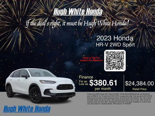 2023 Honda HR-V 2WD Sport