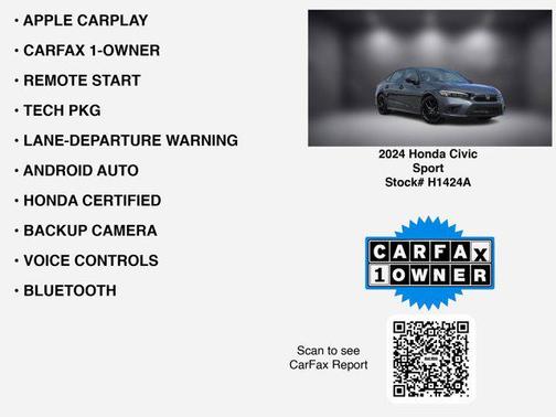 2024 Honda Civic Sport