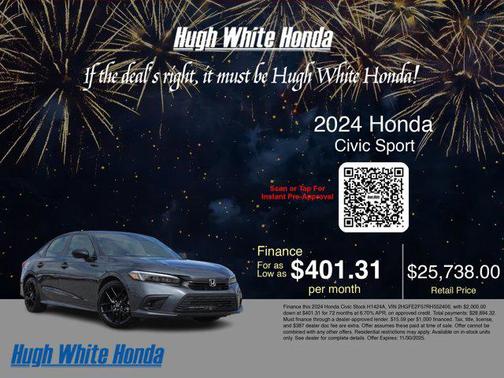 2024 Honda Civic Sport