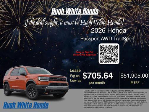 2026 Honda Passport AWD TrailSport Blackout
