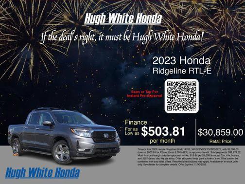 2023 Honda Ridgeline RTL-E
