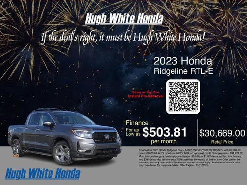 2023 Honda Ridgeline RTL-E