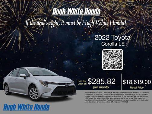2022 Toyota Corolla LE