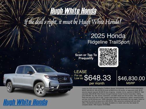 2025 Honda Ridgeline TrailSport