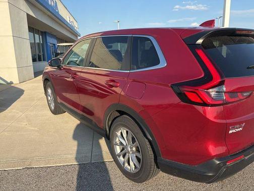 Radiant Red Metallic 2025 Honda CR-V EX-L AWD