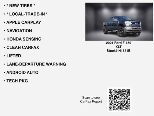 2021 Ford F-150 XLT