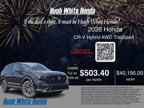 2026 Honda CR-V Hybrid TrailSport AWD
