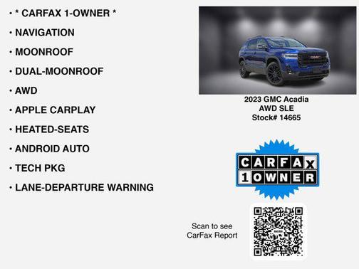 2023 GMC Acadia AWD SLE