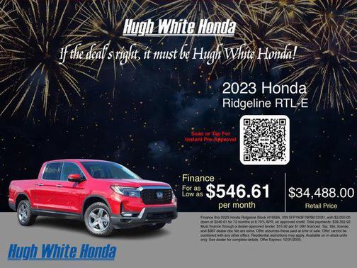 2023 Honda Ridgeline RTL-E