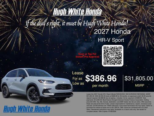 Urban Gray Pearl 2027 Honda HR-V Sport