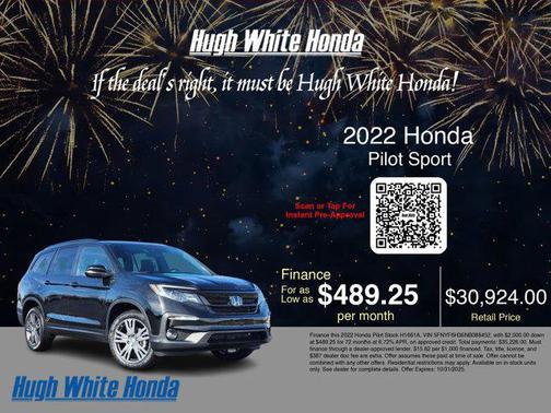 2022 Honda Pilot AWD Sport