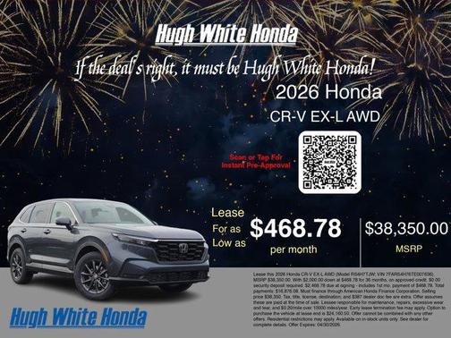 2026 Honda CR-V EX-L AWD