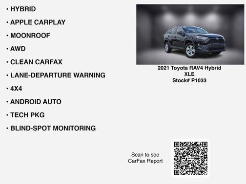 2021 Toyota RAV4 Hybrid XLE
