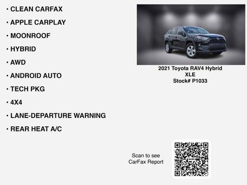 2021 Toyota RAV4 Hybrid XLE