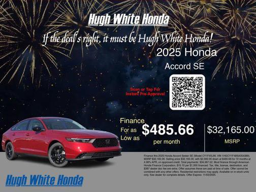 2025 Honda Accord Sport SE 1.5T