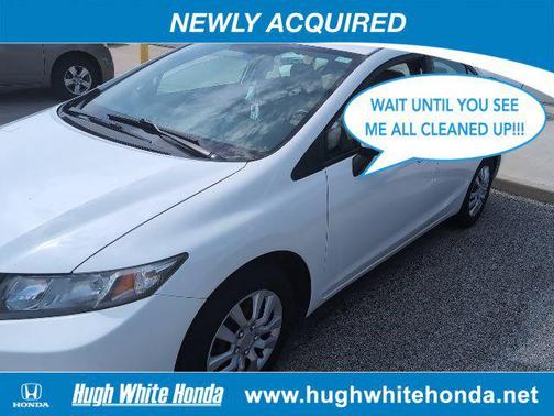 Taffeta White 2014 Honda Civic LX