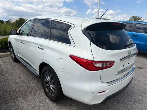 Moonlight White 2013 INFINITI JX35 Base