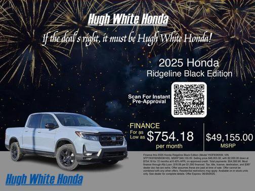 2025 Honda Ridgeline Black