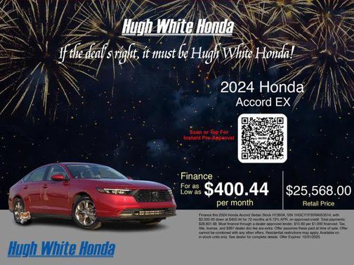 2024 Honda Accord EX 1.5T