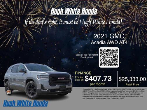 2021 GMC Acadia AWD AT4