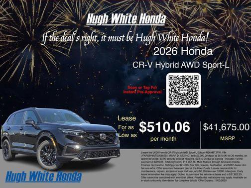2026 Honda CR-V Hybrid Sport-L AWD
