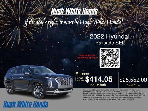 2022 Hyundai PALISADE SEL