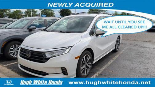 Platinum White Pearl 2024 Honda Odyssey Touring