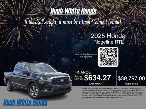 2025 Honda Ridgeline RTL