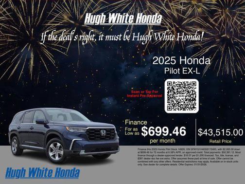 2025 Honda Pilot EX-L