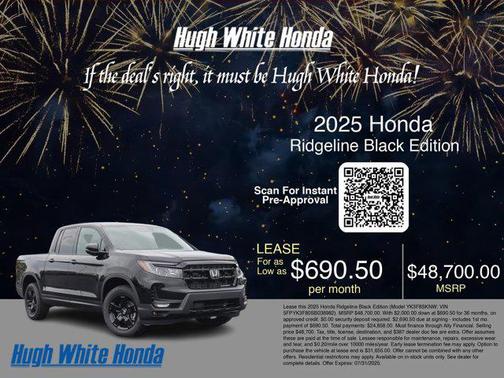 2025 Honda Ridgeline Black