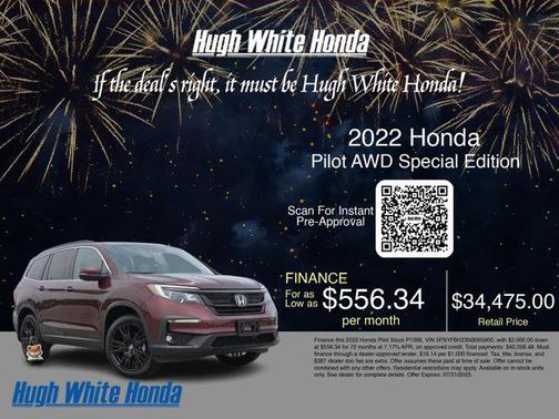 2022 Honda Pilot AWD Special Edition