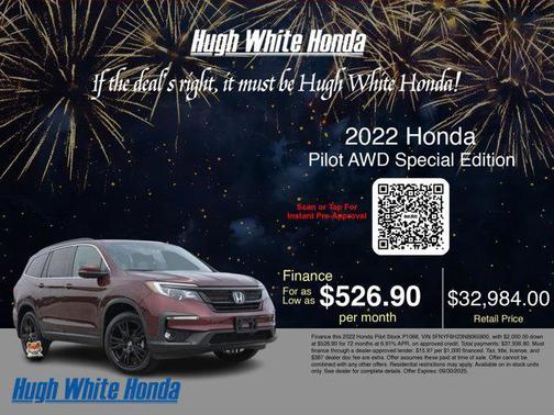 2022 Honda Pilot AWD Special Edition