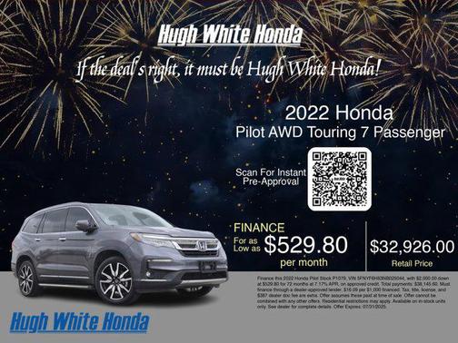 2022 Honda Pilot Touring 8-Passenger