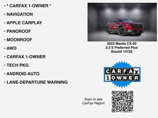 2023 Mazda CX-50 2.5 S Preferred Plus Package