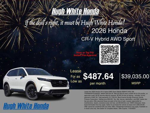 2026 Honda CR-V Hybrid Sport AWD