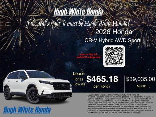 2026 Honda CR-V Hybrid Sport AWD