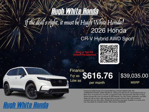 2026 Honda CR-V Hybrid Sport AWD