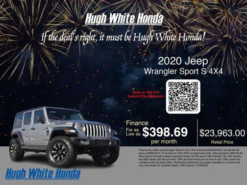 2020 Jeep Wrangler Unlimited Sport