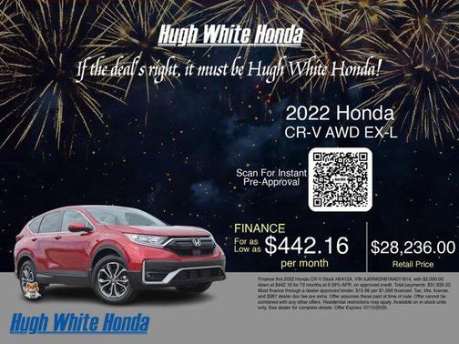 2022 Honda CR-V AWD EX-L