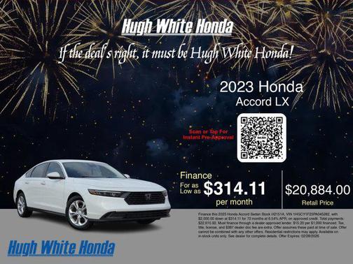 2023 Honda Accord LX 1.5T