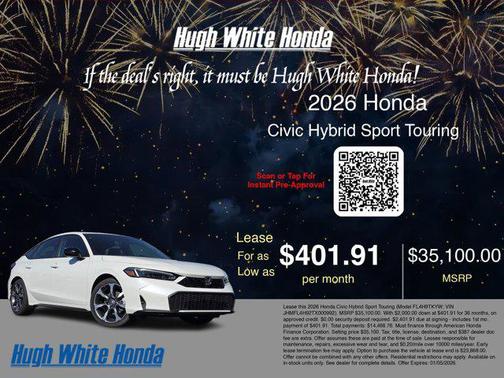 2026 Honda Civic Hybrid Sport Touring