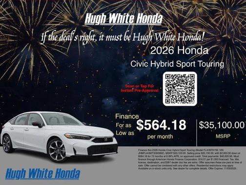 2026 Honda Civic Hybrid Sport Touring