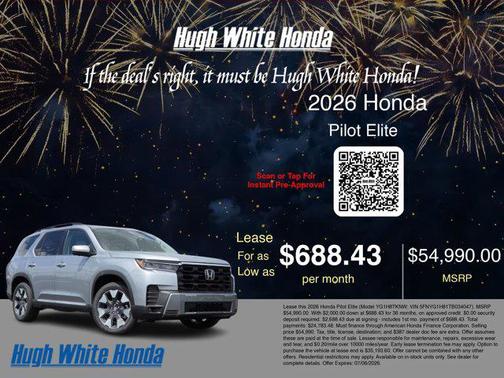 Solar Silver Metallic 2026 Honda Pilot Elite