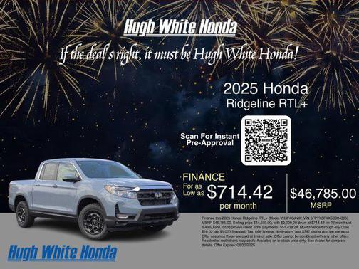 2025 Honda Ridgeline RTL