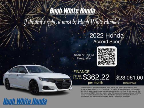 2022 Honda Accord Sport 1.5T