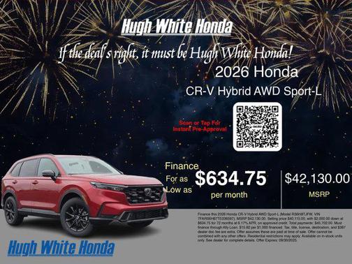 2026 Honda CR-V Hybrid Sport-L AWD