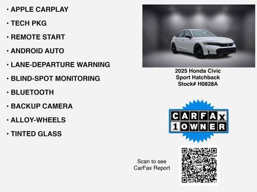2025 Honda Civic Sport