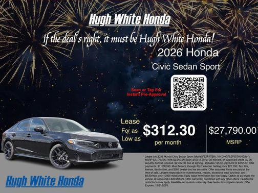 2026 Honda Civic Sport