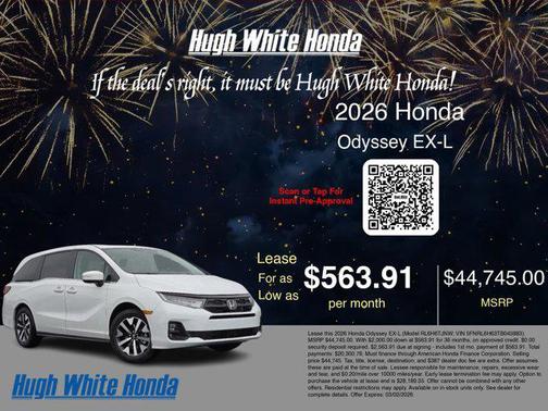 2026 Honda Odyssey EX-L